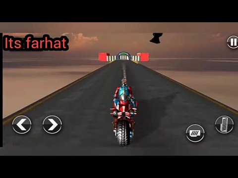 Us Police Robot Bike Stunts Gameplay.