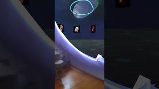 I see a big black hole in my house and it was strange