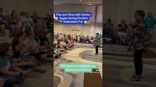 Play and Stop with Denise Gagne during Rhythm Instrument Fun