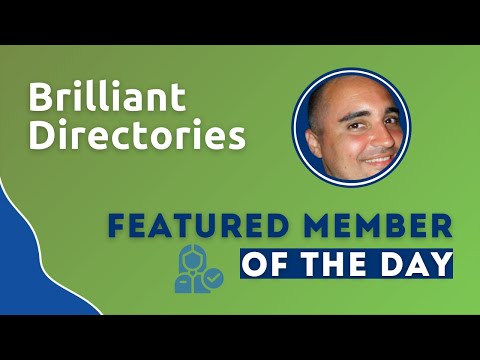 Featured Member Of The Day - Customizing Brilliant Directories