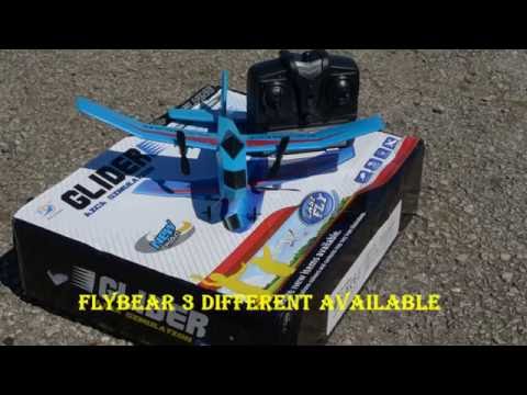 1st FLIGHT WITH MINI "FLYBEAR FX-807 GLIDER"(BANGGOOD)