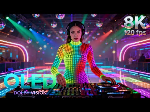 Epic Neon UV DJ Club Experience | 16K HDR 240fps Dolby Vision
