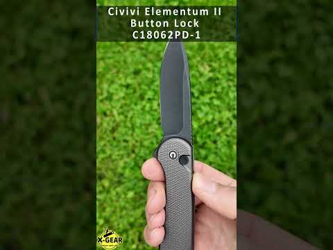 Civivi Elementum 2 Button Lock Knife Unboxing Review