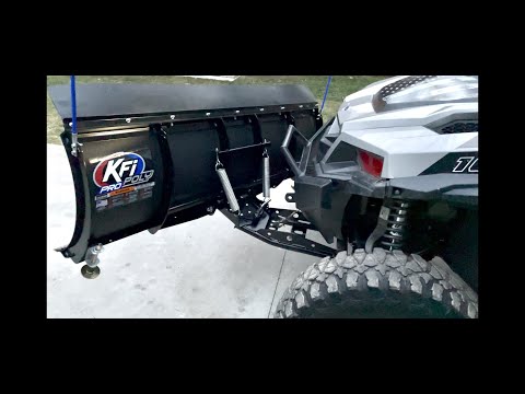 72” KFI Pro-Poly snow plow install on Polaris General