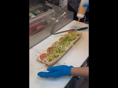 Jimmy John's POV: Making all the subs during busy dinner rush!