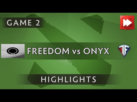 Team Freedom Dota 2 vs Team Onyx [Game 2] Kiev Major - Dota Highlights