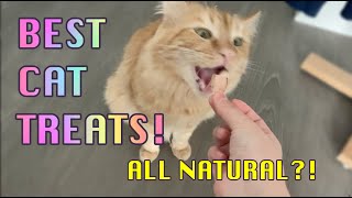 Best Cat Treat All Natural - Bonito Flakes! Cats LOVE it - Healthy and Delicious! 1080p HD