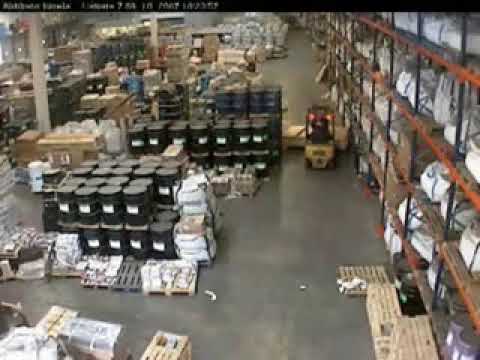 Accidente carretilla