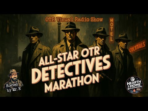 All-Star OTR Detectives Marathon | Sam Spade, Johnny Dollar, Richard Diamond & Pat Novak
