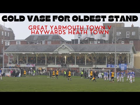 Great Yarmouth Town v Haywards Heath Town FA Vase attempt 2 #localfooty #nonleague #favase