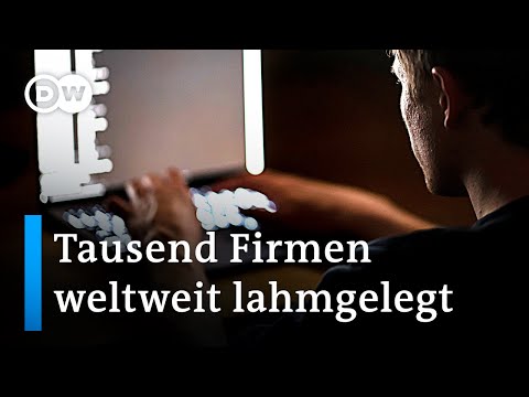 Hackerangriff legt weltweit Computer lahm | DW Nachrichten