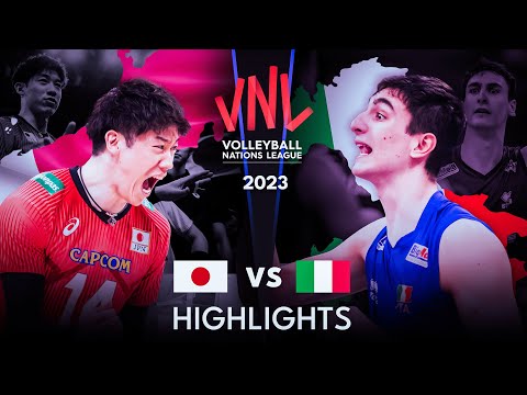 LEGENDARY MATCH | JAPAN vs ITALY | Men's VNL 2023