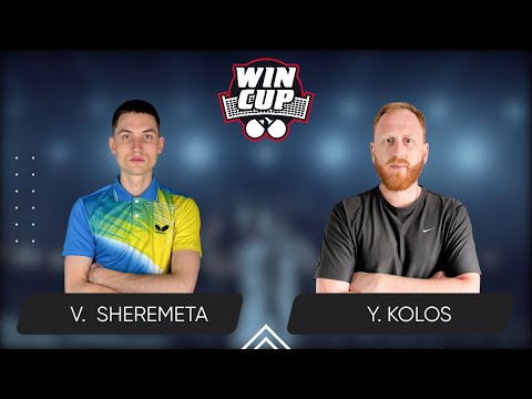 13:15 Vladyslav-Ivan Sheremeta - Yurii Kolos West 2 WIN CUP 23.04.2024 | TABLE TENNIS WINCUP