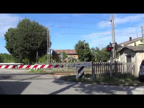 Passaggio a livello di via Malva nord  - Cervia (RA) / Level Crossing / vasúti átjáró / Plankorsning