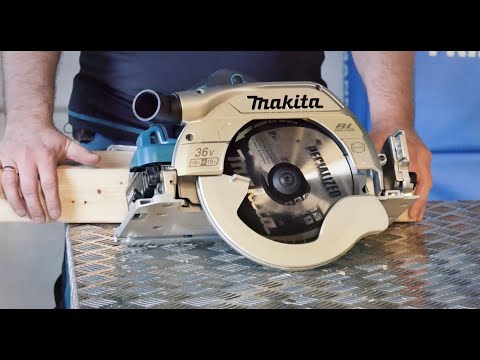 Akumuliatorinis diskinis pjūklas MAKITA DHS900ZU video