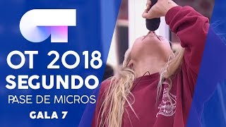 "VOY EN UN COCHE" - MARÍA  | SEGUNDO PASE DE MICROS GALA 7 | OT 2018