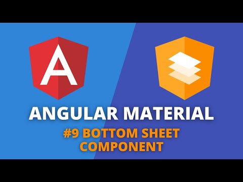 Angular Material Bottom Sheet