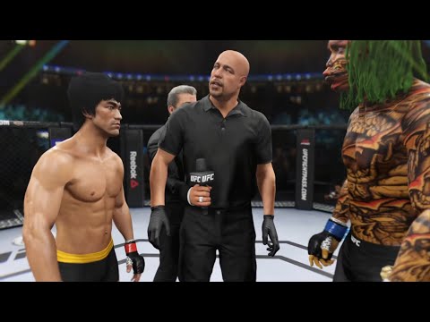 Bruce Lee vs. Acid Zombie (EA Sports UFC 2) - Epic Battle 💯 🐲 - Dragon Fights 🐉