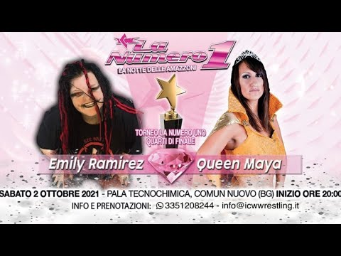 Highlights Emily Ramirez vs Queen Maya (la numero uno, ICW)