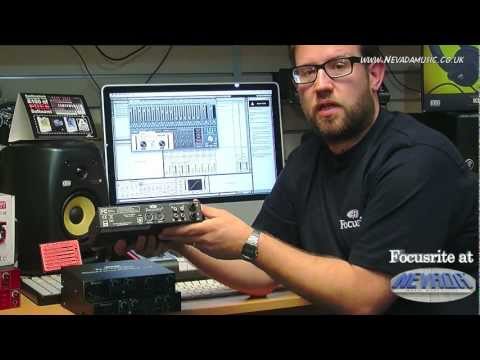 Focusrite Saffire 6 USB Audio Interface Overview PMTVUK