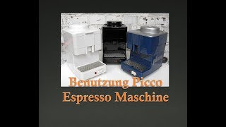 Benutzung Picco Espresso Maschine