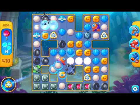 Fishdom 2021 - Level 6154   #playrix #fishdom #gaming