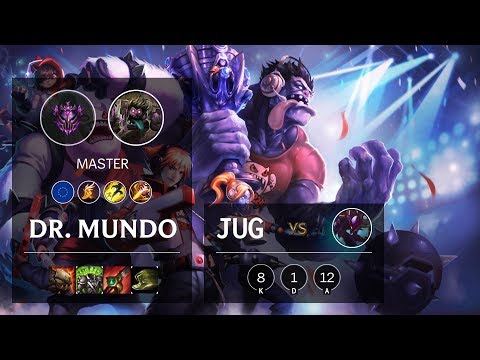 Dr. Mundo Jungle vs Kha'Zix - EUW Master Patch 10.9
