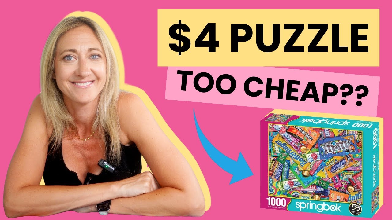 1000 Piece Puzzle for $4… Are Secondhand Puzzles Worth It??