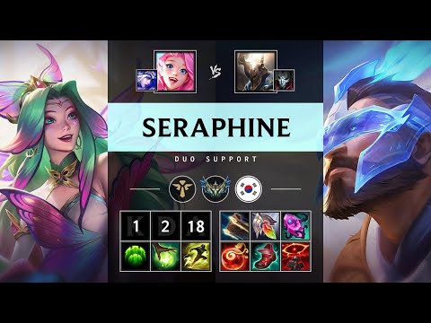Seraphine Support vs Pantheon - KR Challenger Patch 25.07