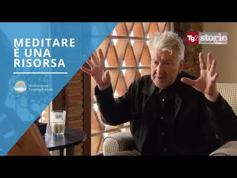David Lynch parla di Meditazione Trascendentale a Tg2 Storie (puntata del 19/01/2020)