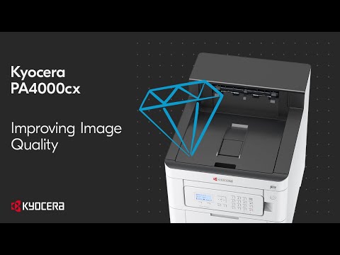 Kyocera PA4000cx — настройка качества изображения