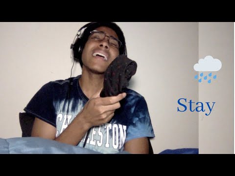 singing stay by rihanna in a 5am thunderstorm