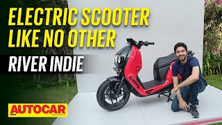 2023 River Indie - Electric scooter like no other | Walkaround | Autocar India