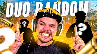 Je fais du DUO RANDOM avec vous sur WARZONE et C'EST GENIAL !