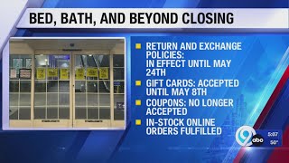 Bed Bath & Beyond closing; what do customers need to know