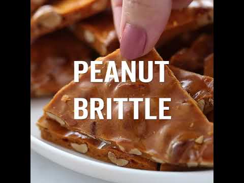Homemade Peanut Brittle Recipe