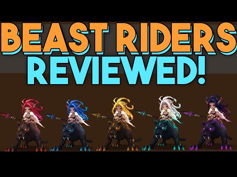 BEAST RIDERS REVIEWED! Awesome new units released in Summoners War!