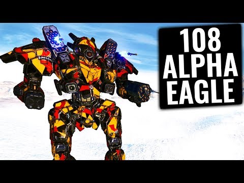 108 Alpha Thunder Eagle! Vapor Eagle Build - Mechwarrior Online 2019 MWO