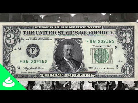 The History of the 3 Dollar Bill