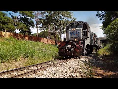 E O TREM INVEM!! Movimento Ferroviário em Perdões MG
