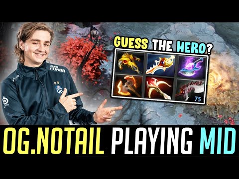Guess the Hero? - N0taiL playing Mid - 66 Minutes GAME! DOTA 2