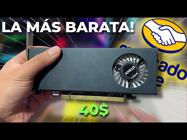 Vídeo relacionado con QTHREE Radeon RX 550 Low Profile Tarjeta Grafica, 4GB GDDR5 128-bit, DVI-D, HDMI, VGA, PCI Express x8, Tarjeta Vídeo PC, DirectX 12, Computer GPU