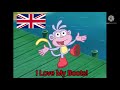 Dora The Explorer I Love My Boots English UK