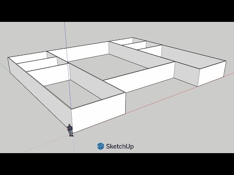 SketchUp for Web Basics - Creating a 3D Floorplan