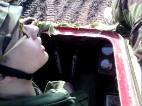 Tank driving in Scotland