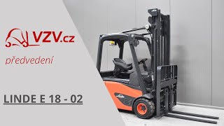 Chariot &eacute;l&eacute;vateur &agrave; trois roues Linde E 18 - 02 | Image 4 - Machineryline