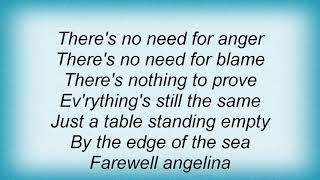 Jeff Buckley - Farewell Angelina Lyrics