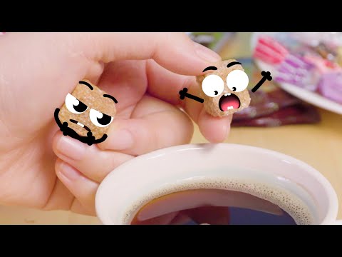 Don't let me go! Suger Secret Life Of Stuff Fruits Doodles Animation | 3D Cute Food Talking Things
