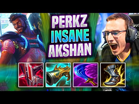 PERKZ IS INSANE WITH AKSHAN! - VIT Perkz Plays Akshan MID vs Vladimir! | Preseason 2022