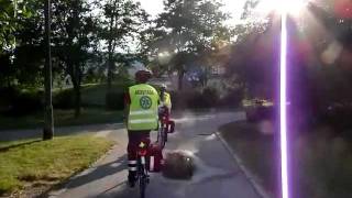 preview picture of video 'Rowerowy patrol ratowniczy ADIUATRE na Zaspie (EMT Cycle Response Unit - ADIUTARE in Gdansk) .wmv'